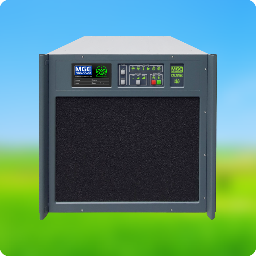 MGE BROADCAST: Transmissor FM12.5s