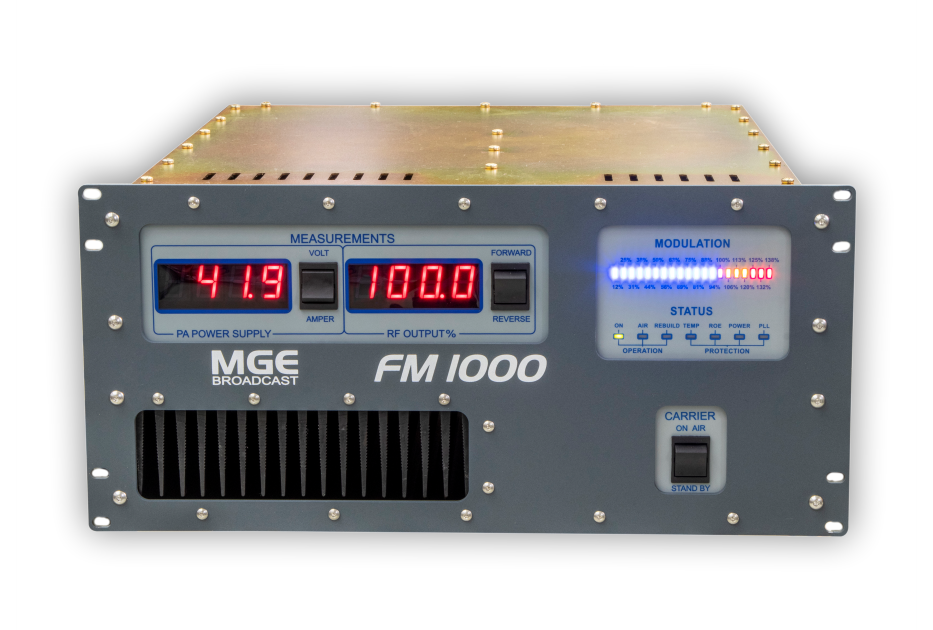 Painel Dianteiro Transmissor FM1000