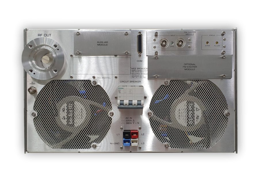 Painel Traseiro Transmissor FM6.5s